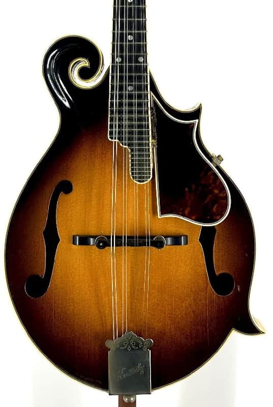 USED Kentucky KM700 Mandolin WITH SMALL CRACK IN BACK BINDING AND NECK image 1