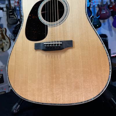 Martin D-45 Modern Deluxe Left Handed Acoustic Guitar - Natural Auth Dealer, Get Plek'd Free! 177 image 1