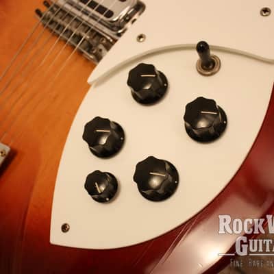 Rickenbacker  1997 Rose Morris  1989 - Fireglo  F-Hole Tom Petty 330 image 11