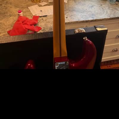 Fender FSR Limited Edition Player Stratocaster HSS with Pau Ferro Fretboard 2017 - 2021 - Candy Red Burst image 2