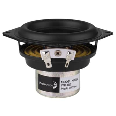 Dayton Audio - ND91-8 - 3-1/2" Aluminum Cone Full-Range Driver - 8 Ohm image 2