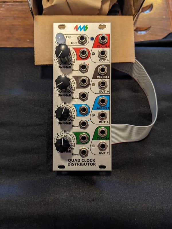 4MS Quad Clock Distributor 2010s - Silver image 1