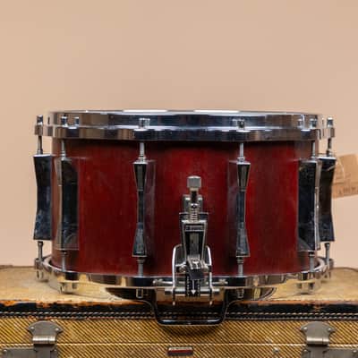 1980s Sonor Phonic Plus D 518x MR in Red Mahogany - 8x14 image 6