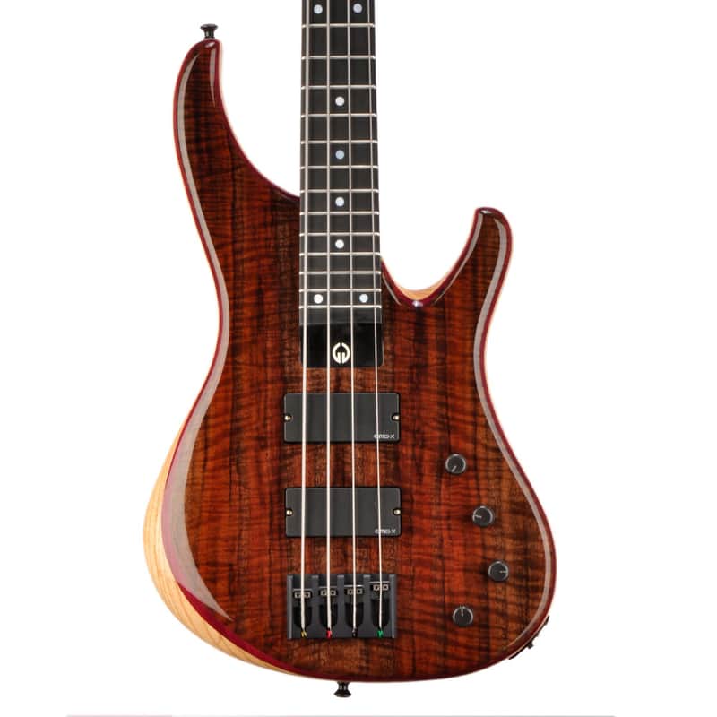 Reverb 3 -Day Sale! G.Gould Graphite GGi4 Bass Highly Figured Walnut Decadence - #1258 - 8.2 pounds image 1