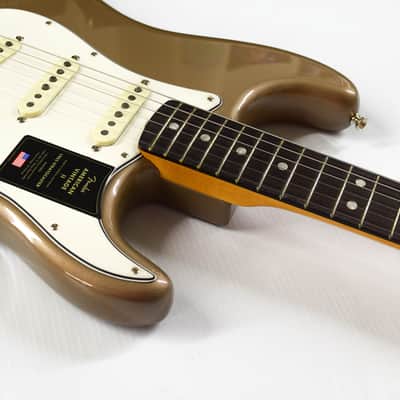 Fender American Vintage II '65 Stratocaster - Shoreline Gold image 5
