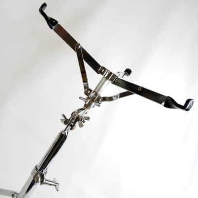 Ludwig "Atlas"#1364 Snare Drum Stand Late 60s Chrome Single-Braced Legs Chicago image 5