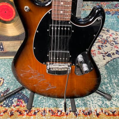 Music Man Brad Whitford’s Aerosmith, Stingray, Guitar, Signed! Authenticated! (BW2 #28) - Sunburst image 8