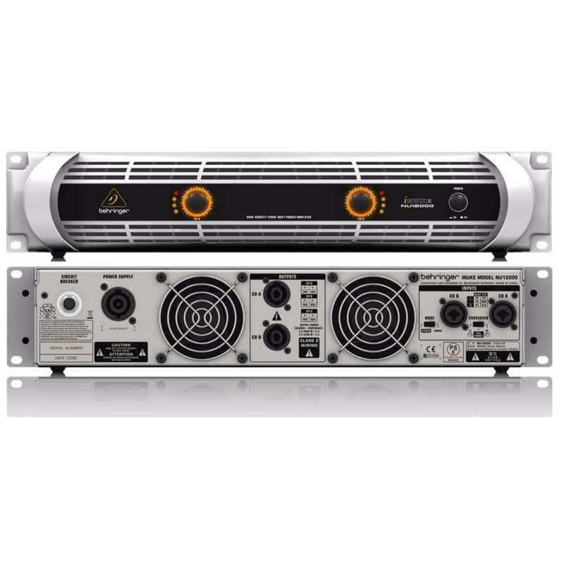 Behringer iNUKE NU12000 12000-Watt Power Amplifier image 2