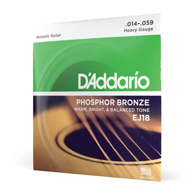 D'Addario A-Git.Saiten EJ18 14-59 Phosphor Bronze - Acustic Guitar Strings image 3