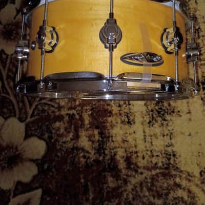 DW Performance Series 6.5x14" Maple Snare Drum 2010 - Present - Natural gloss finish image 19