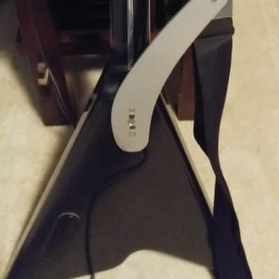 Kramer Aluminium Neck V Bass Late 70's Black image 10