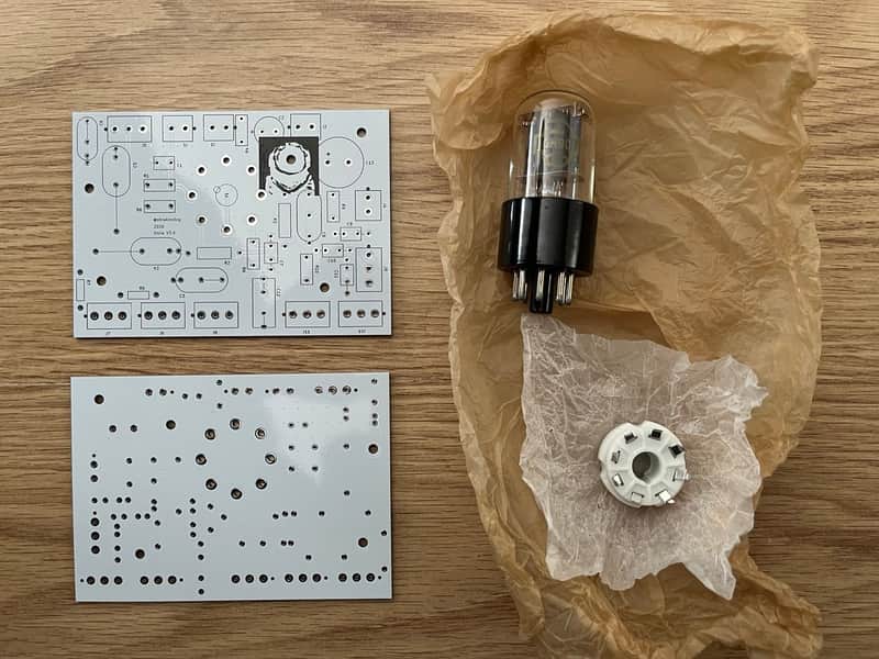 DIY partial kit PCB for tube equalizer image 1