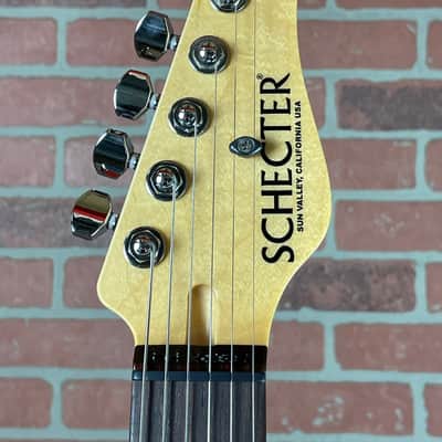 Schecter USA Custom Shop PT Custom HH Electric Guitar - Trans Sky Blue (New-Old Stock) image 6