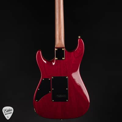 Suhr Standard Carve Top Pau Ferro Neck - Faded Trans Charcoal Burst image 5