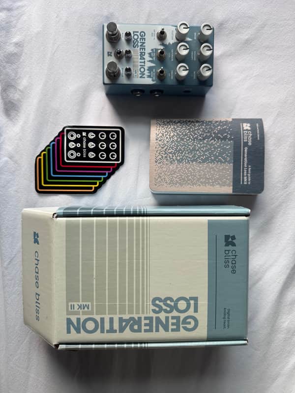 Chase Bliss Audio Generation Loss MKII 2022 - Present - Light Blue / White image 1