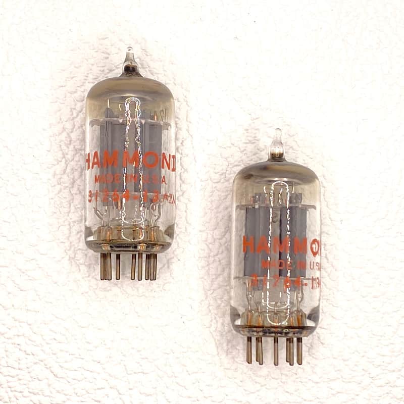 Hammond 12AU7A / ECC82 Vintage Tubes Matched Pair Tested USA image 1