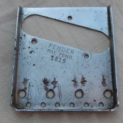 1951 Fender Telecaster Bridge Plate - Broadcaster Esquire 1950 1952 1953 image 1