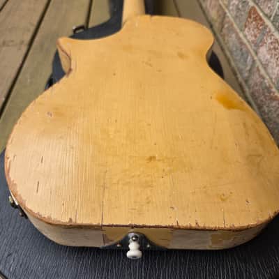 Vintage Circa 1956 Magnatone Mark III (Paul Bigsby) Electric Guitar w/ Hardshell Case! image 12