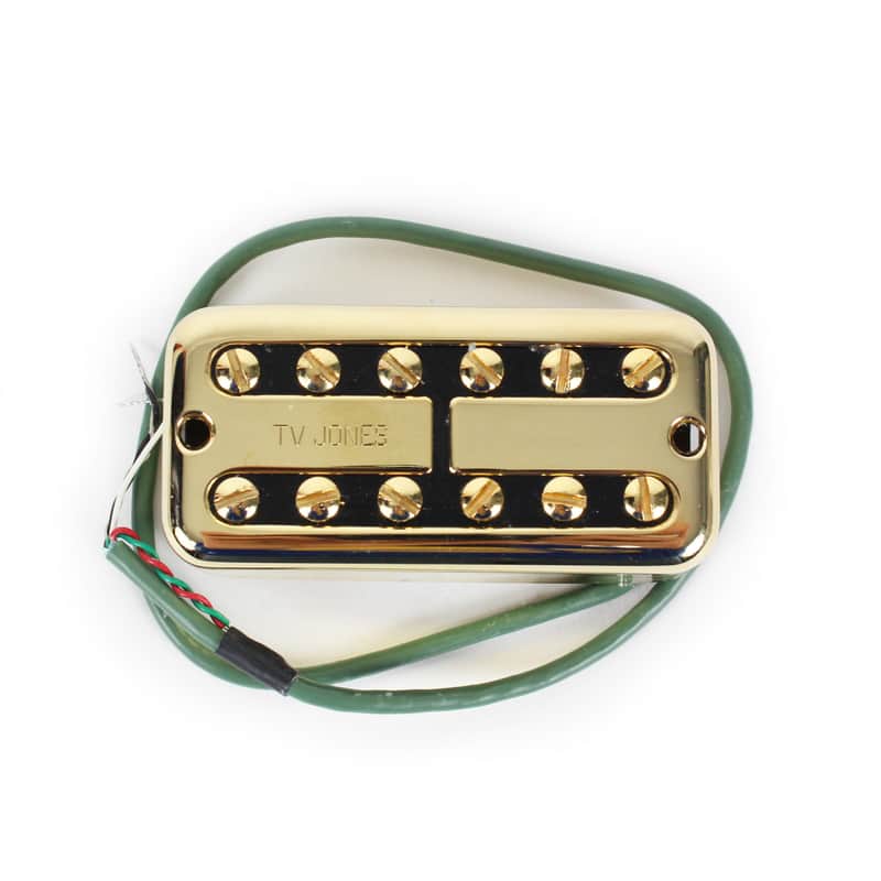 TV Jones TV Classic Bridge Pickup Universal Mount in Gold image 1