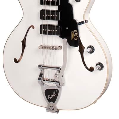 Guild Newark St. Collection Starfire I Jet 90 - Satin White image 4