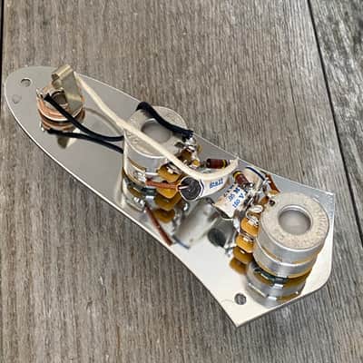 Fender Jazz Bass 1960 Loaded Stacked Knob Harness LUXE Capacitors Allen Bradley image 3