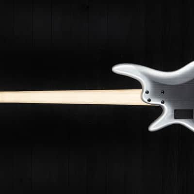 Ibanez GWB25TH SWF Gary Willis - 25th Anniversary Silver Wave Burst Flat image 5