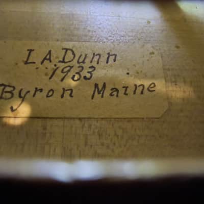 L.A. Dunn Violin 4/4 1933 - Blonde image 2