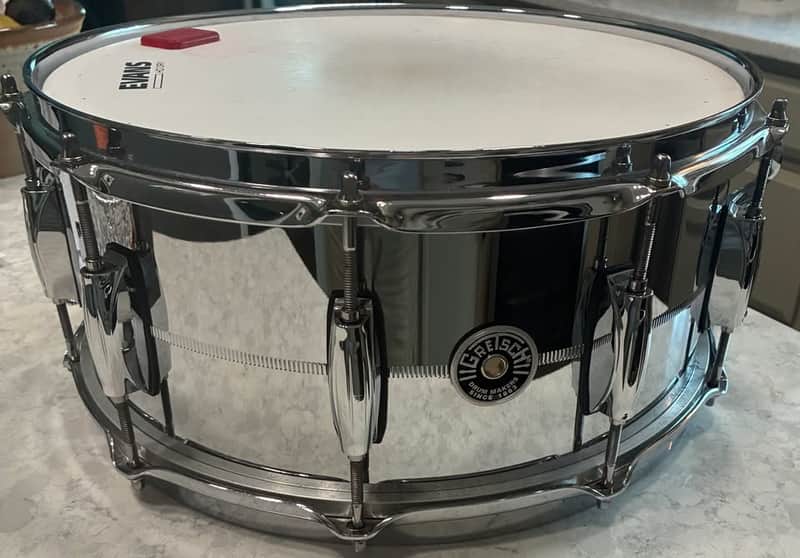 Gretsch Brooklyn Series GB4164S Steel Snare 14" x 6.5" image 1