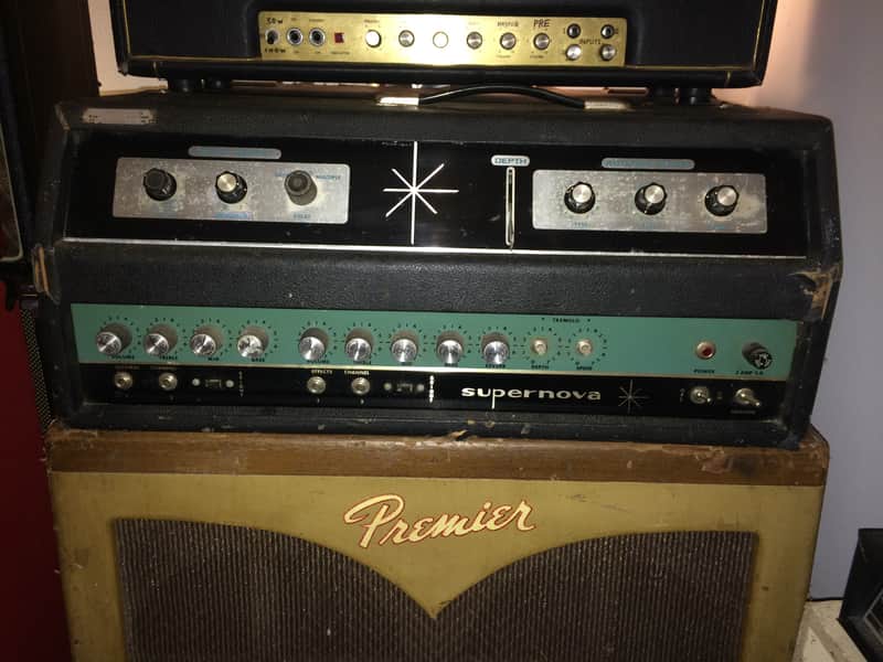 Rare Tel-Ray Morley Supernova Syn-Cordion Oil Can Delay Echo Reverb Tremelo Rotating Sound Bang Bang image 1