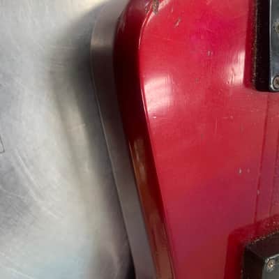Hamer USA vintage 1984 explorer guitar with case image 12