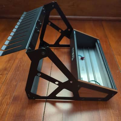 Moog Two-Tier Rack Stand with Summing Mixer and Mother 32 Module case image 3