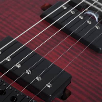 Schecter Sunset-6 Extreme Scarlet Burst image 8