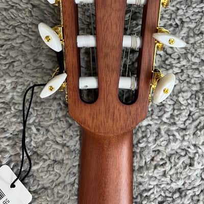 Mint Ibanez Model FRH10NBSF Acoustic Electric Classical Guitar, Brown Sunburst Flat image 6