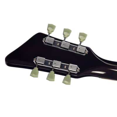 Airline Guitars Jetsons 3P FM Charcoal Flame image 12