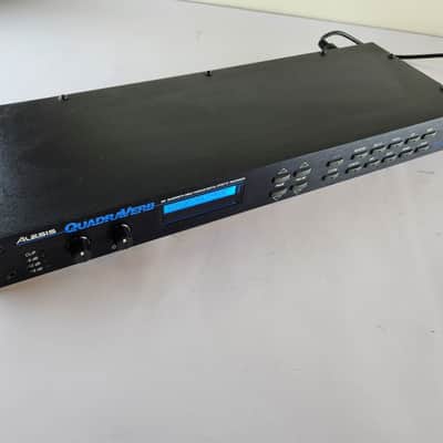 Alesis QuadraVerb 20k Bandwidth Simultaneous Digital Effects Processor 1990s - Black image 2