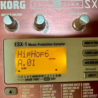 Korg Electribe-SX ESX-1 – SMART MEDIA Storage – Electro-Harmonix Tube Upgrade – Serviced – Warranty image 13