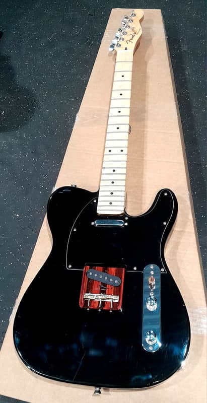 Hillbilly Guitars Custom Bloodwood / Rosewood Telecaster Bridge w Brass Comp Saddles image 1