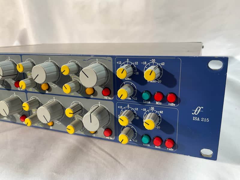 Focusrite ISA 215 DUAL MONO PREAMP.EQ .  VINTAGE image 1