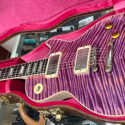Gibson Custom Shop Standard Historic '60 Les Paul Standard Reissue 2023 - Purple Denim Gloss image 8