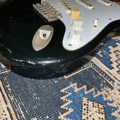 Fresher Straighter MIJ “The Good Old Times  1950s-1960s” Black JV Strat Japan image 12