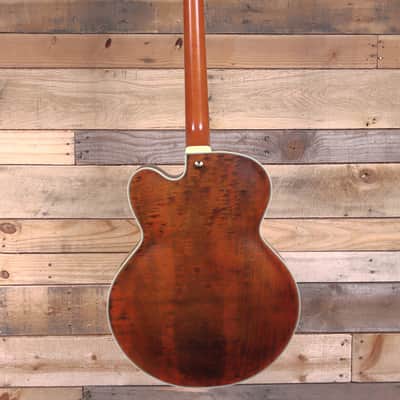 Ibanez Pat Metheny Signature PM3C Hollowbody Guitar Natural Amber  w/ Case image 5