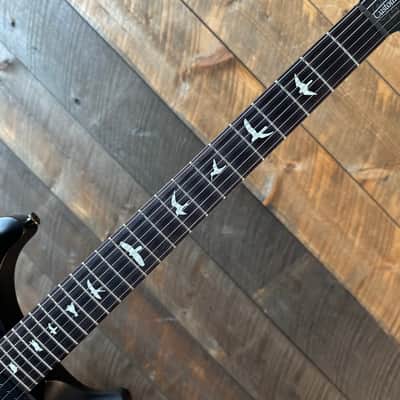 PRS Limited Wood Library Select S2 Custom 24-08 Poplar Burl Top - Charcoal Burst S2088895 image 6