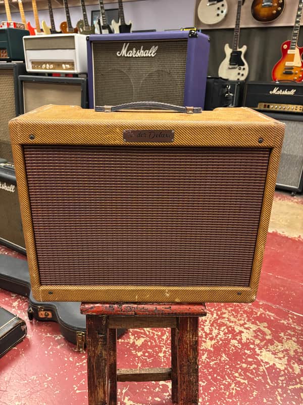 Fender Deluxe 5E3 Narrow Panel 15-Watt 1x12" Guitar Combo
