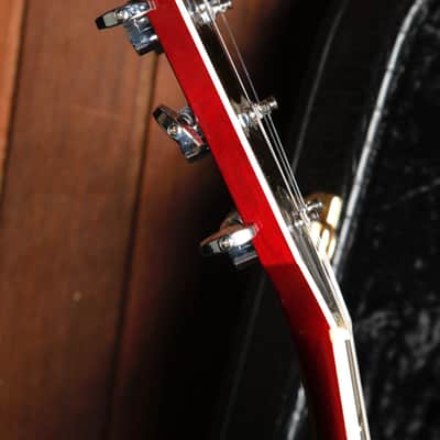 Taylor T5-S Thinline Acoustic-Electric Guitar Red Edgeburst 2005 Pre-Owned image 11