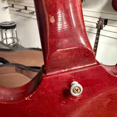 Gibson SG Junior 1965 100% Original Wide Nut RARE Non-Trem Version (327) image 10