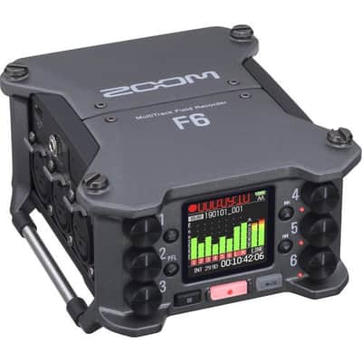 Zoom F6 6-Input / 14-Track Multitrack Field Recorder image 5