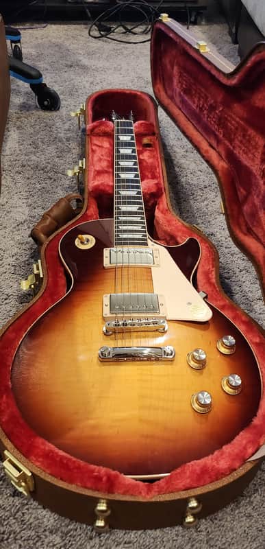Gibson Les Paul Standard '60s Electric Guitar - Bourbon Burst - Excellent Condition image 1