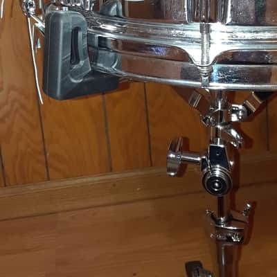 Rogers 1960's Era 5" x 14" Dynasonic 5 Line COB Snare Drum image 8