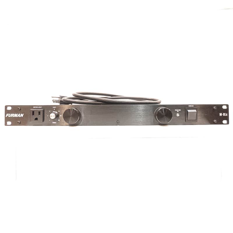 Furman M-8Lx Merit X Series 8-Outlet Power Conditioner / Surge Protector – Rack Lights – 1U image 1