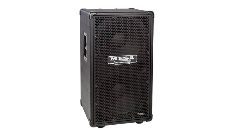 Mesa Boogie Subway 2x15 Vertical Bass Cabinet - Black Bronco w/ Metal Grille image 1